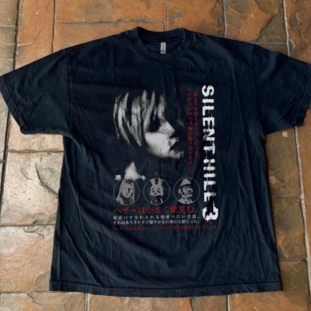 T-Shirt Silent Hill 3 Graphic Tee ϸ Brand New 5000 Heavy Tee